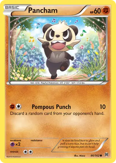 Pancham 86/162, BREAKthrough, illustrated by Mizue