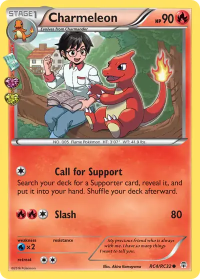 Charmeleon RC4, Generations, illustrated by Akira Komayama