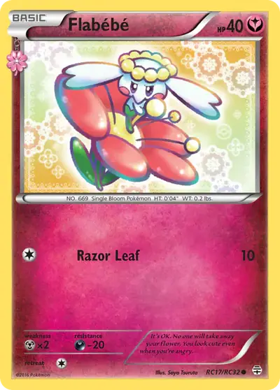 Flabébé RC17, Generations, illustrated by Saya Tsuruta