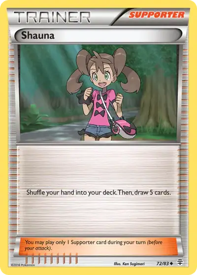 Shauna 72/083, Generations, illustrated by Ken Sugimori