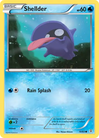 Shellder 19/083, Generations, illustrated by Naoyo Kimura