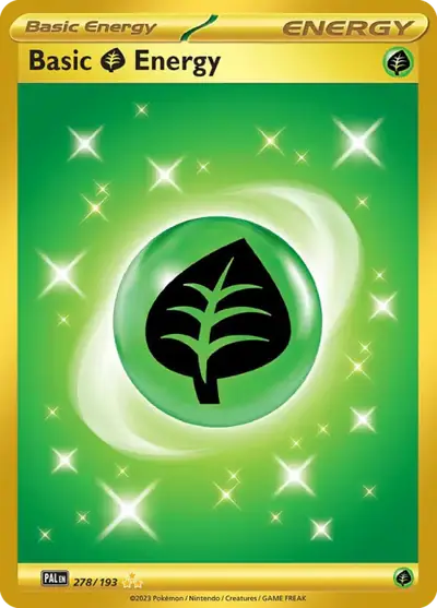 Basic Grass Energy 278/193, Paldea Evolved